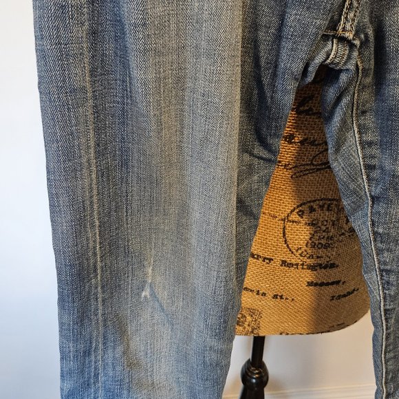 Lucky Brand Sienna Slim Boyfriend Jeans Size 4/27 Distressed - Picture 4 of 7